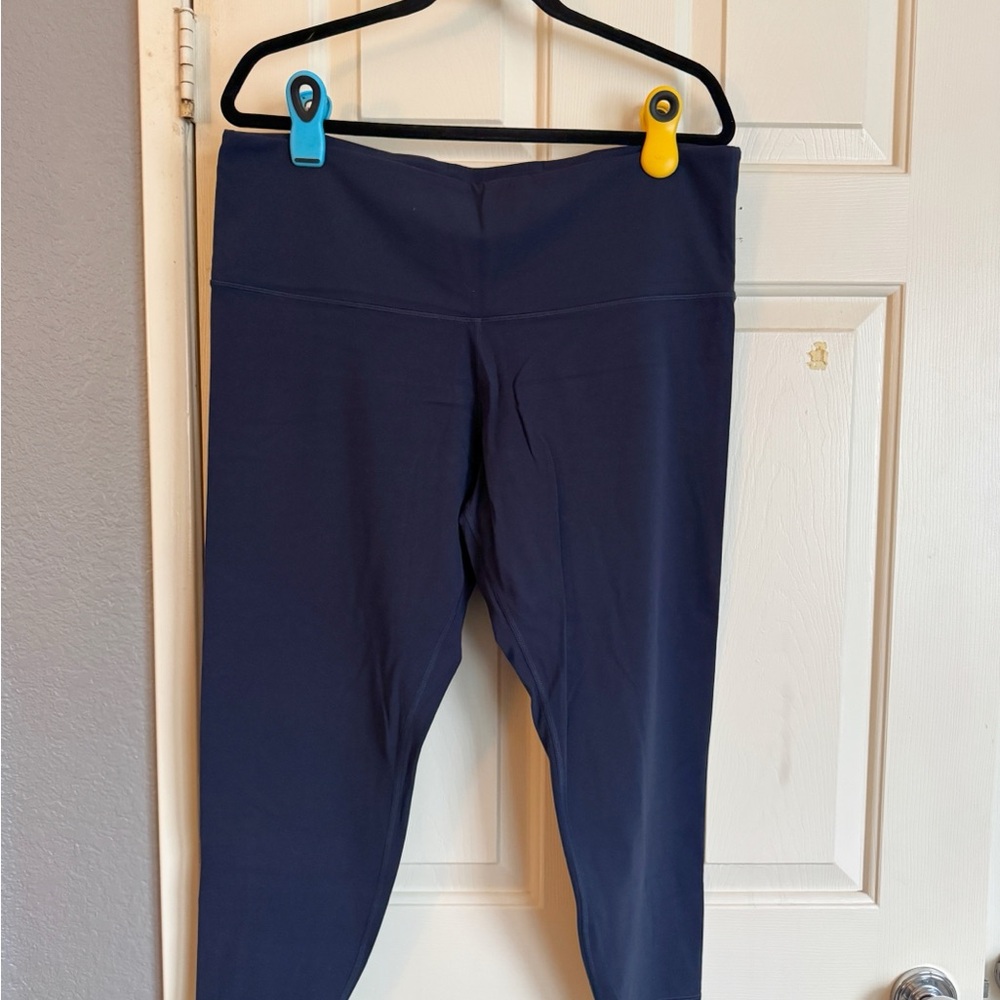Athleta Ultra High Rise Elation 7/8 Tight Blue 2x